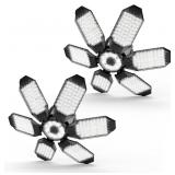 2 Pack Wired LED Garage Lights