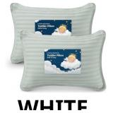 Utopia Bedding Toddler Pillow (Light Grey, 2 Pack)