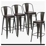 $330 Burney counter stool with metal frame set of