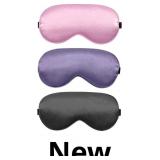 3 Pcs Silky Sleep Masks Soft Eye Masks Night Eye C