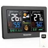 Newentor Weather Station Wireless Indoor Outdoor T