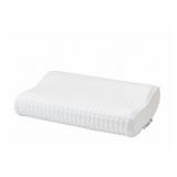 Ergonomic pillow, side/back sleeper
