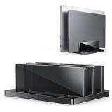 Vertical Laptop Stand for Desk, OMOTON Acrylic Dua