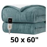 Heated Blanket Electric Blanket Throw 50'X60'-Heat