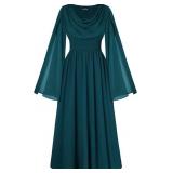 SCARLET DARKNESS Women Renaissance Dress Split Bel