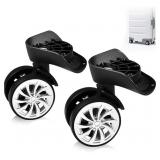 Suitcase Wheel Replacement 2 pcs, Premium Quality