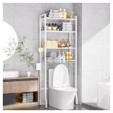 Over-The-Toilet Storage Rack 4-Tier,Bathroom Organ