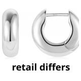 925 Sterling Silver 14K Gold Plated Earrings for W