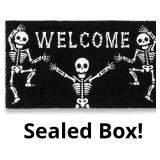 MAINEVENT Skeleton Door Mat 30x17 Inch, Skeleton W