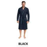 NY Threads Luxurious Men's Knit Robe Kimono Cotton