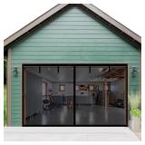 Magnetic Garage Door Screen 10x8ft for 1 Car Doors