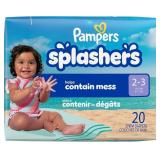 Pampers Splashers Swim Diapers, Size 2-3, Disposab