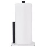 Hoooh Matte Black Paper Towel Holder Countertop wi