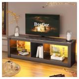 $150 Bestier 55 inch TV Stand for 65 + inch TV, En