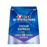 Crest 3D Whitestrips, 1 Hour Express, Teeth Whiten
