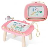 Kikidex Girl Toys Age 1-3 Magnetic Drawing Board,