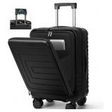 $104 Lubardy Carry On Luggage for Airplanes, 20 In
