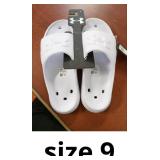 Under Armour Men's Locker V Slide Sandal, (100) Wh