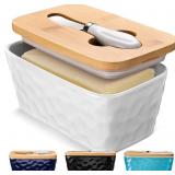 Butter Dish with Lid for 1LB Canadian Butter, Airt