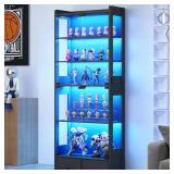 $340 Display Cabinet with Glass Door 69'H, Display