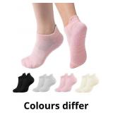 4 Pairs Pilates Socks for Women - Non Slip Grip So