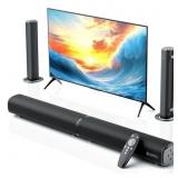 $274 2.2ch Sound Bar, Bluetooth 5.0 Sound Bars for