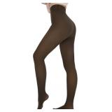 Fleece Lined Tights Women - Thermal Pantyhose for