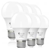 evelor 6-Packs A19 LED Light Bulbs,60 Watt Equival