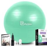 Polygon Exercise Ball, Professional Grade Anti-Bur