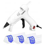 Hot Glue Gun with 30 Sticks, 20W Fast Preheating M