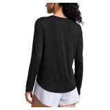 CRZ YOGA Lightweight Long Sleeve Workout Shirts fo