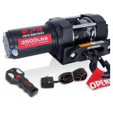 $144 OPENROAD 3500 lb ATV/UTV Winch, Black Heavy D