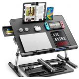 $127 Laptop Bed Tray Desk, SAIJI X-Large Adjustabl