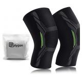 Polygon Knee Support Brace 2 Pack, Knee Compressio
