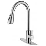 Kitchen Faucet with Pull-Down Sprayer|360  Rotatio