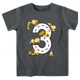Lovekider 2-5 Years Birthday Boy Shirt Constructio