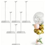 Reusable Acrylic Balloons Stands Kits, Height Clea
