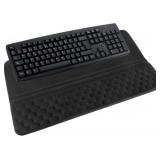 Black One-Piece Ergonomic Keyboard Wrist Rest - Ke
