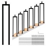 $210 6 Pack 36' Hand Rails for Outdoor Steps, U-Sh