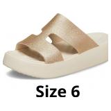 Crocs Women's Getaway Platform H-Strap Sandals, We