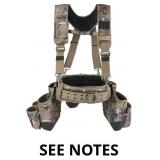 $104 MELOTOUGH Camo Tool Belt with Suspenders Camo