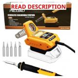 FrogBro Battery Soldering Iron Station for Dewalt