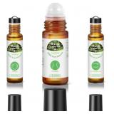 Organic Castor Oil Roll on for Belly, Face, Body,