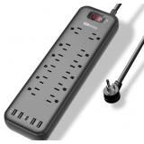 Power Bar, MKSENSE Surge Protector with 12 Outlets