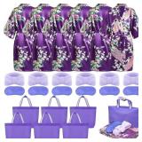 Kids Spa Party Set for Girls - Includes 6 Robes, 6