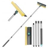Window Cleaning Tools Squeegee, 2 in 1 Window Clea