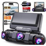$128 ENLIK Dash Cam Front and Rear Camera 360  Vie