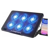 LIANGSTAR Laptop Cooling Pad, Laptop Cooler with 6