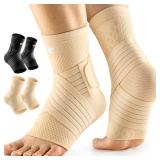 Ankle Brace For Women Men, 3D Knit Compression Sle
