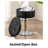 PINK 360 Swivel Vanity Stool Chair for Makeup Room